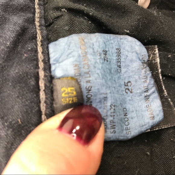 Second Yoga Jeans size 25 - Picture 5 of 6